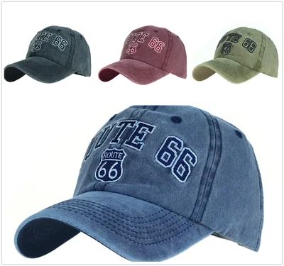 £4.99 • Buy Men's Women Five Embroidery Highway 66 Cap Baseball Cap Racing Cotton Motorcycle