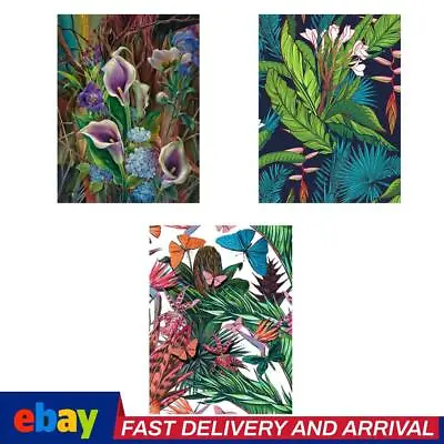 Plants Oil Paint By Numbers Kits Canvas Picture Wall Art DIY Craft Coloring Draw • $11.87