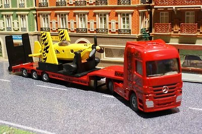 £25.96 • Buy Siku 1866 - Mercedes Benz Actros Low Loader With Sporting Airplane - Scale 1:87