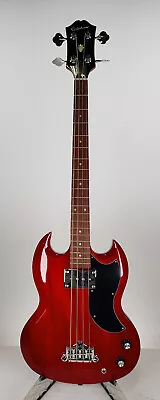 Epiphone  EB-0  SG 4-String Bass Guitar - Cherry - Stripped Neck Mount Holes • $51