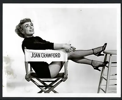 Hollywood Joan Crawford Actress Sexy Legs Vintage 1958 Original Photo • $49.99