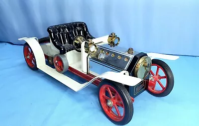 Vintage 1970s Mamod Steam Engine SA1 White Roadster Car MetaL Model 15.5  • $149.99