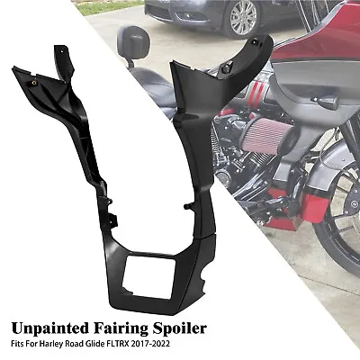 Unpainted Fairing Spoilers Cover Fit For Harley Touring Road Glide FLTRX 2017-23 • $66.59