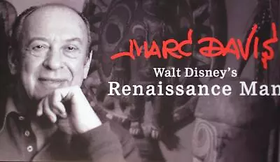 Walt Disney Legend MARC DAVIS Bookmark Renaissance Man 2014 Book Promo PANTHER • $12