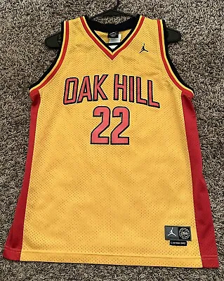 Vintage 2002 Nike Air Jordan Oak Hill Carmello Anthony 22 High School Jersey L • $47.69