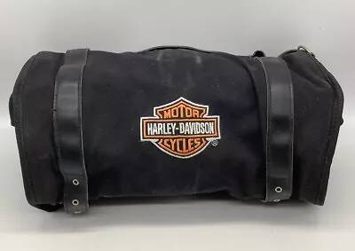 Harley Davidson Roll Up Bag Tour Pak Tool Travel Pack Bag Luggage  • $24.99