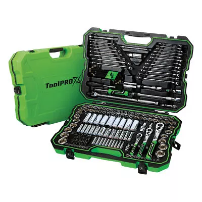 ToolPRO-X Tool Kit 1/4  3/8  & 1/2  Drive Metric/SAE 228 Piece - 601464 • $449