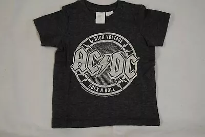 Ac/dc High Voltage Baby Toddler Child Kid Top T Shirt New Official H&m Rare  • £8.99