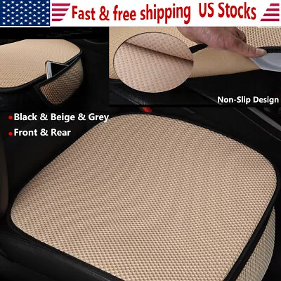 Breathable Four Seasons Car Seat Cover Luxury Seat Cushions 1pc Front For MAZDA • $15.05