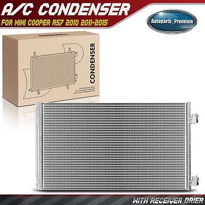 AC Condenser With Receiver Drier For Mini Cooper R57 2010-2015 1.5L 1.6L 2.0L • $48.99