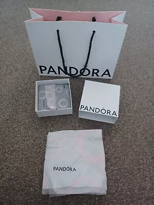 Pandora Bracelet Gift Box Tissue Paper & Gift Bag • £4.99