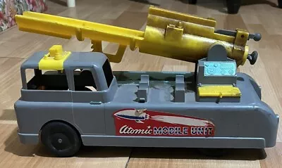 Vintage & Collectible- 1950's Marx Atomic Mobile Unit Metal & Plastic Truck • $1.99