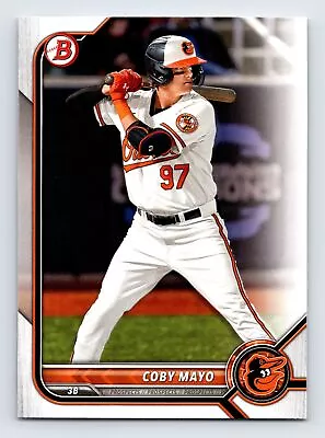 2022 Bowman Draft Coby Mayo #BD-127  Baseball  Baltimore Orioles • $1.50