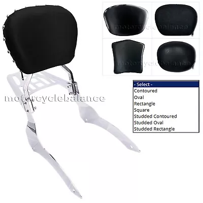 Passenger Sissy Bar Backrest Luggage Rack 2004-up Kawasaki Vulcan 2000 VN2000 • $164.92