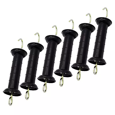 JBTOZIUY 6 Pcs Plastic Electric Fence Gate Handle Insulators Gate Handle With • $22.62