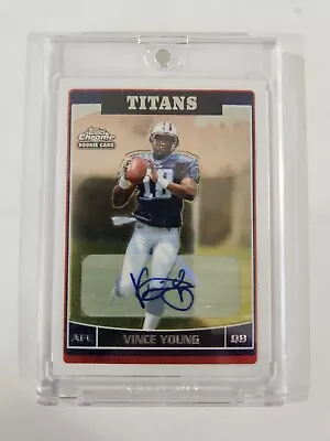 2006 Topps Chrome #223 Vince Young Rookie Auto • $62.95