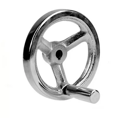 Dia 80-125mm Three Spoke Round Hand Wheel Handwheel For Milling Machine Lathe • $22.39