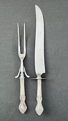 Manchester Sterling Silver Large Roast Carving Knife Fork Stand Menchester 925 • $65