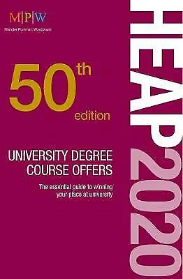 HEAP 2020: University Degree Course Offers Brian Heap Very Good Book • £4.74