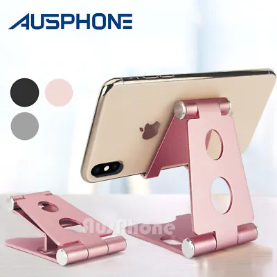 Aluminum Multi-angle Holder Stand For IPad Tablet IPhone XS EReader Kindle Phone • $10.45