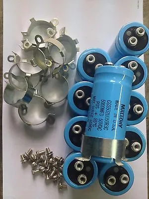 Mallory Capacitor Cgs502u050r3c 5000mfd 50vdc Qty 10 ! • $166.92