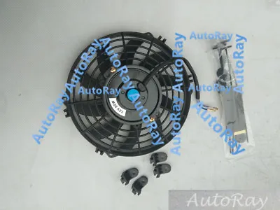 9'' 12V 9 Inch 12 V Thermo Radiator Cooling Fan & Mounting Kits CURVED BLADE • $35