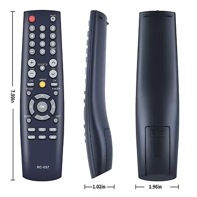 New RC-057 Remote Control For Coby TV TFTV1925 TFTV2225 LEDTV1935 TFTV2425 • $6.99