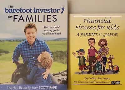 Barefoot Investor & Barefoot Investor For Families &  Finances 4 Children. • $30
