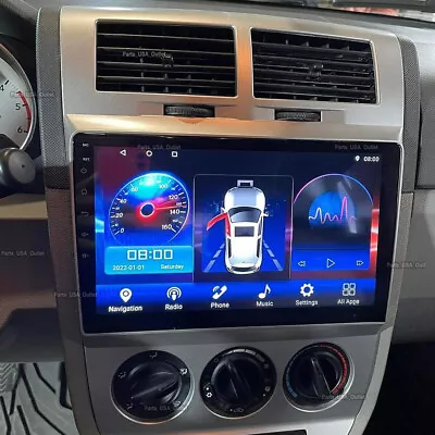 Android 13.0 Car Apple CarPlay Auto GPS Radio WIFI For 2007-2009 Dodge Caliber • $179