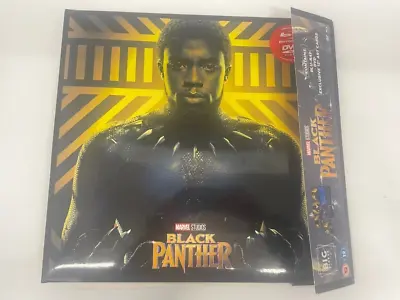 Black Panther Big Sleeve Special 12  Edition Blu-ray & DVD With Art Cards UK Rel • £4.99