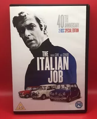 The Italian Job - Original Movie 2 Disc 40th Anniversary - Michael Caine VGC • £4.89