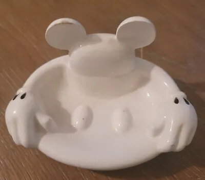 Walt Disney Parks And Resorts White Mickey Mouse Soap Dish • $30