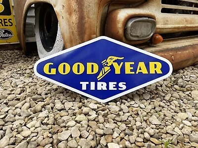 Antique Vintage Old Style Goodyear Tire Sign • $55