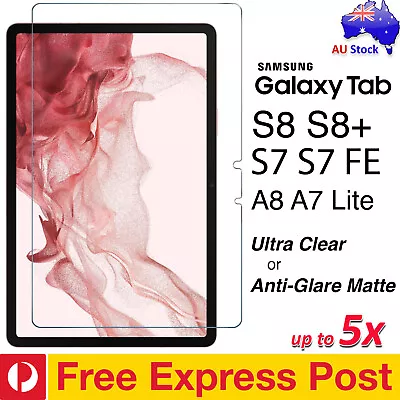 [FREE EXPRESS] Premium Screen Protector Film For Galaxy Tab S9 FE S8+ A8 S7 FE • $19.99