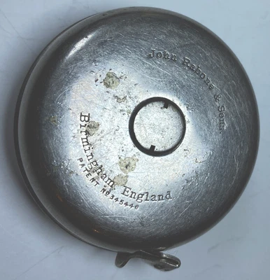 £30.99 • Buy John Rabone 6’ Tape Measure 350 Birmingham Pat. Retractable Sons Steel Antique,.