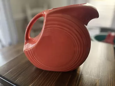 Vintage Fiestaware Fiesta Medium Pitcher Persimmon • $29.99