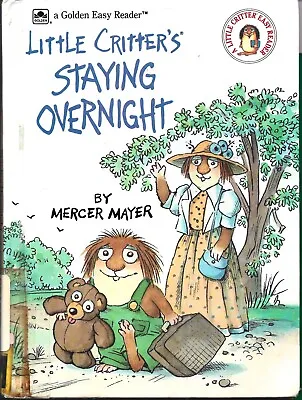 Little Critter's Staying Overnight Children's Book By Mercer Mayer Hard Cover • $4.99