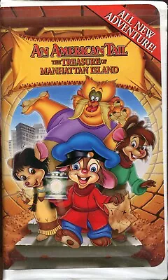 An American Tail - The Treasure Of Manhattan Island (VHS 2000 Clamshell) • $3.99