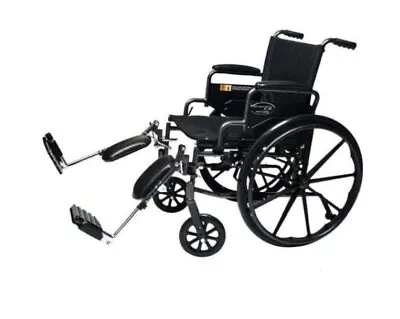Everest & Jennings Traveler L4 Lightweight Wheelchair With Arm And Leg Rest • $100