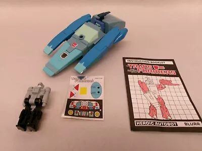 Vintage G1 Transformers Targetmaster  Blurr ....100% Complete • $57