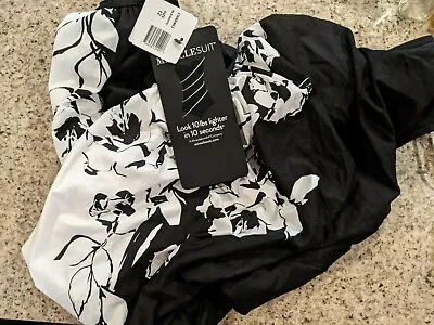 MIRACLESUIT ONE MIRACLE DESERVES ANOTHER SUB ROSA SANIBEL 12 Black White • $165