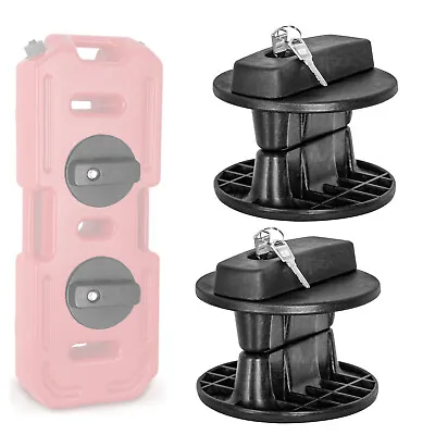 $49.99 • Buy 20L Mount Holder Fuel Tank Bracket Lock Gas Container Gasoline Pack Jerry Can US
