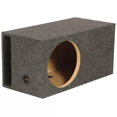 Qpower Single 12  Vented Heavy Duty Extra Large Carpeted Subwoofer Enclosure Box • $73.99