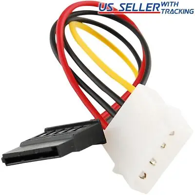 IDE/Molex/IP4/4-pin To SATA Power 15-pin Connector Converter Adapter Cable • $3.59