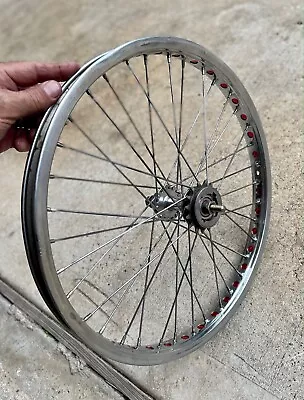 Vintage Mongoose Bmx 20  Pro Wheel W/ Suntour BMX Freewheel • $150