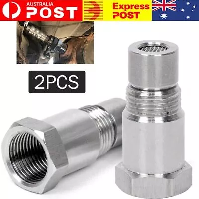 2X Oxygen O2 Sensor Spacer Adapter Catalytic Converter Fix Check Engine Light AU • $16.05