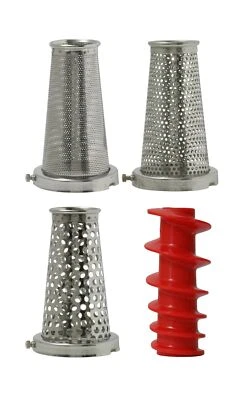 $51.99 • Buy Roots & Branches Strainer Screen, Berry, Pumpkin & Salsa, Grape Spiral, Silver