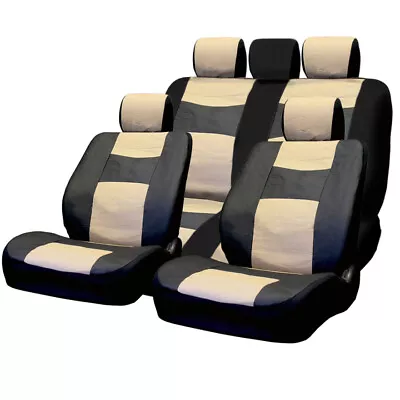 For Volkswagen PU Leather Car Truck SUV Seat Covers Set Premium Grade New • $16.96