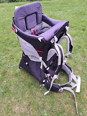 Osprey Poco Plus  Child Carrier Pack - Black. Includes Rain Cover And Sun Shade • £51