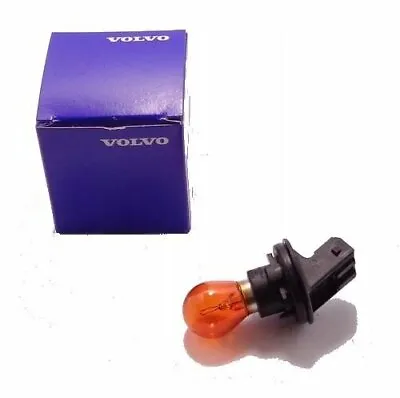 Genuine Volvo Indicator Orange Bulb & Holder Socket 8662986 8662985 S60 V70 Xc70 • $14.22